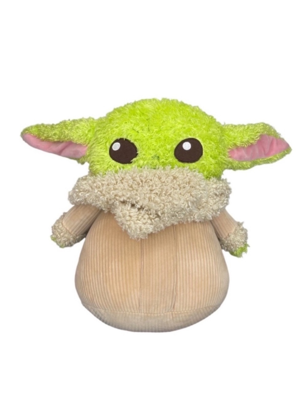 Disney Star Wars Grogu soft toy plush Doll Lime Green & Beige - Picture 2 of 4